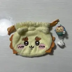 ちいかわ　巾着/フィギュアセット