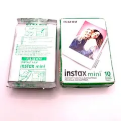 FUJIFILM instax チェキインスタントフィルム 10枚入り*2セット