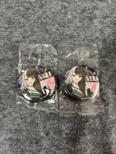 にじさんじ 夜見れな くら寿司 缶バッジ