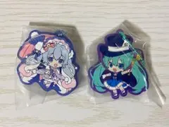 初音ミク 雪ミク2023 マジカルミライ2013 ラバーキーホルダー