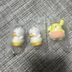 サンリオ かぼちゃぱんつフィギュア ポムポムプリン あひるのペックル