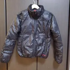 トミーガール TOMY GIRL ダウン ジャケット ブルゾン 羽織 ロゴ 黒