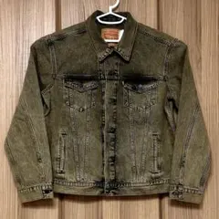 Levi's TYPEⅢトラッカージャケット グリーン系 L リーバイス