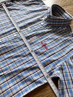 polo Clubチェック柄ワイシャツ（120㎝）
