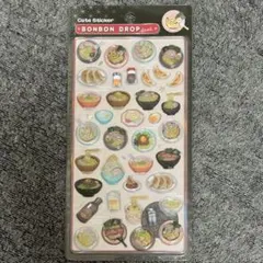 第2弾ボンボンドロップシール　ラーメン 和柄 新作