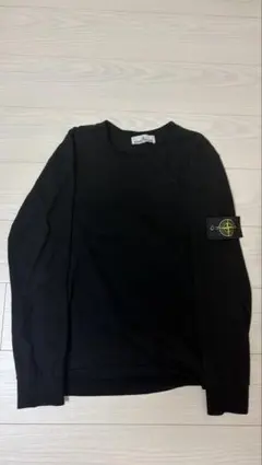 STONE ISLAND ブラック 長袖Tシャツのサムネイル
