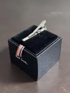 美品 ギフトボックス付】Paul Smith ネクタイピン ツイストタイバー