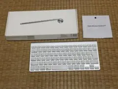 【美品】アップル Apple ワイヤレスキーボード　説明書付 日本語配列