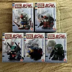 BANDAI ビルドモデラー ガンダム 5体セット