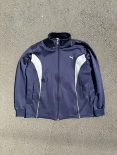 00s Puma ネイビー トラックジャケットy2k