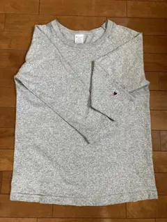 Champion T1011 グレー 七分袖カットソーのサムネイル