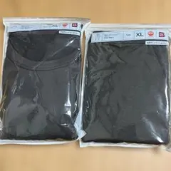 OLDUNIQLO ヒートテックプラス、 クルーネックロングスリーブタイツセット