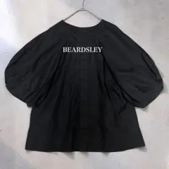 極美品♪ビアズリー 刺繍フレアブラウス ゆったり 立体フラワー