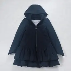 【極上美品】FOXEY NEW YORK パディング コート ブラック 44827 Coat 