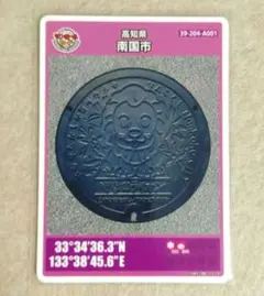 マンホールカード 愛知県 津島市 初期ロット 001 - メルカリ