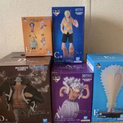 一番くじ ワンピース未来島エッグヘッド A賞＋C賞＋D賞＋E賞＋F賞ボニーセット