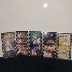 忍たま乱太郎 劇場版 特典 コマフィルム風しおり 5点セット