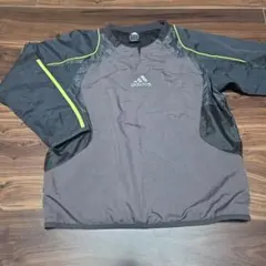 adidas ピステ・ウィンドブレーカー グレー ジュニアサイズ