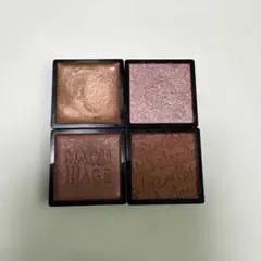 マキアージュ　ドラマティックアイカラー4色セット&ケース付き