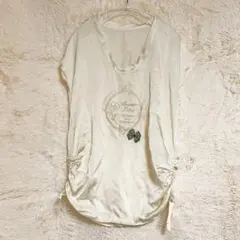 Doux archives パフスリーブアイボリー 刺繍 リボンのサムネイル