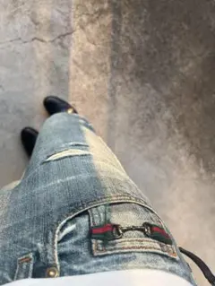 2011AW Gucci horsebit regular denim pant - メルカリ