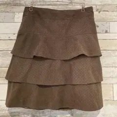 327 『ofuon basic』　（L）　40サイズ　スカート　フレア　ミドル