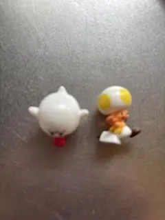 バスボール　スーパーマリオ テレサ　キノピオ フィギュア 2体セット
