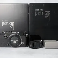 OLYMPUS PEN-F ショット回数1806回 シルバー - メルカリ