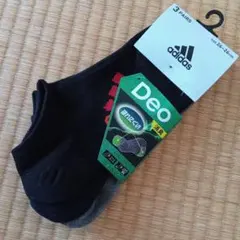 adidas Deo機能付きソックス 3足セット 24-26cm