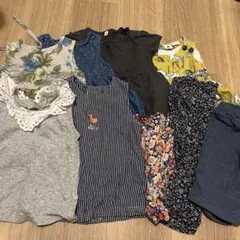 子供服　女の子　ワンピース　ズボン　まとめ売り　90