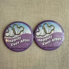 【非売品】フロリダディズニー　缶バッチ