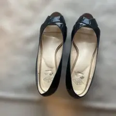 NUMBER TWENTY-ONE パンプス ブラック 22.5cm