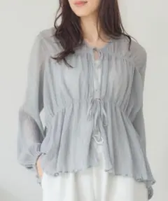 レトロガール　楊柳シアーリボンBLのサムネイル
