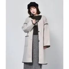 パイピングコート　RETRO GIRL