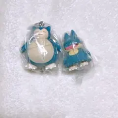 ポケモン カビゴン ゴンベ フィギュア キーホルダー 2種セット