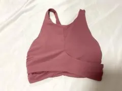 ✨美品/S✨Lululemon ヨガブラトップ ピンク クロスバック 4のサムネイル