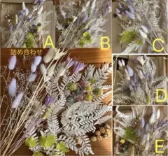 値下げ大地農園プリザーブドフラワー10種　ドライフラワー詰め合わせ セットB