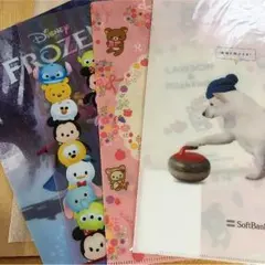 クリアファイル 4枚セット
