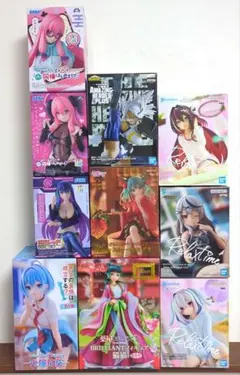最新・人気・美少女フィギュア 10体まとめ売り