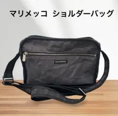 marimekko ショルダーバッグ ブラックのサムネイル