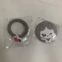 ME:I 会場限定カプセルトイ　缶バッジ　スプリングゴムまとめ売り　清水恵子