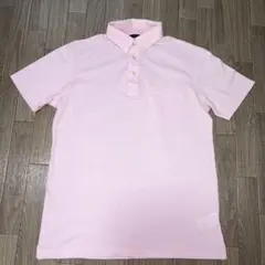 【THE SUIT COMPANY】ポロシャツ　Ｌサイズ　ピンク　薄手のサムネイル