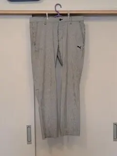 PUMA ストライプ ゴルフパンツ