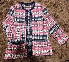 美品ANTEPRIMA ツイード 七分袖丈ジャケットのサムネイル