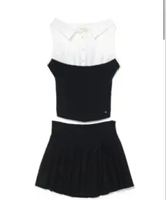 andmary Lotta frill set up black - メルカリ