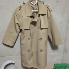 110サイズ ベージュ トレンチコート