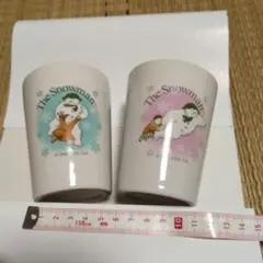 The Snowman 陶器マグカップ 2個セット