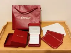 カルティエ リングケース 空箱 外箱 紙袋 保証書ケース付き ジュエリーケース