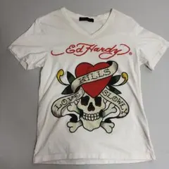 Ed Hardy ラインストーンTシャツ