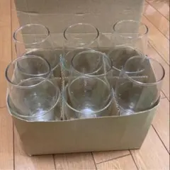 ガラス製飲料用グラス12個セット